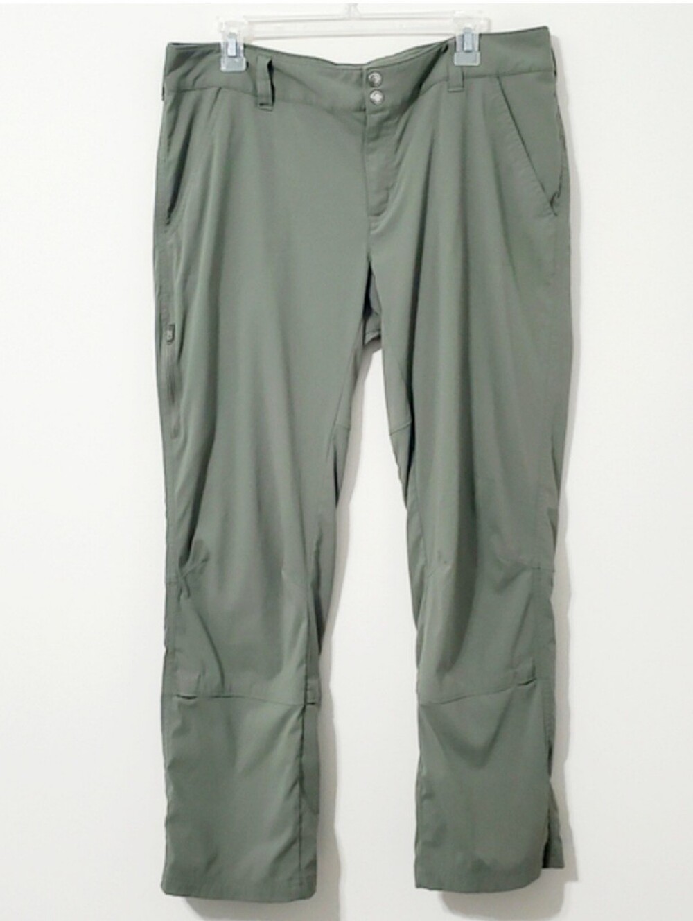 Columbia Omni Shield Saturday Trail Pants Sage Green Womens 16 Short